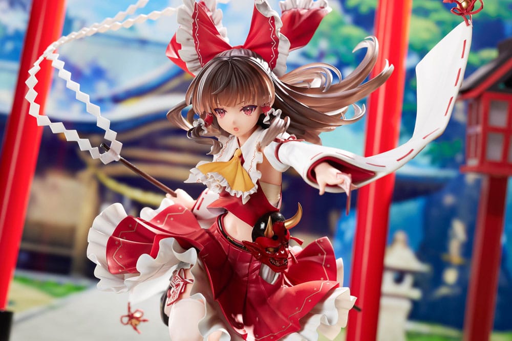 Touhou Project PVC Statue 1/6 Eternal Shrine Maiden Reimu Hakurei Deluxe Edition 30 cm - Versand: 7 Tage nach Bestellung