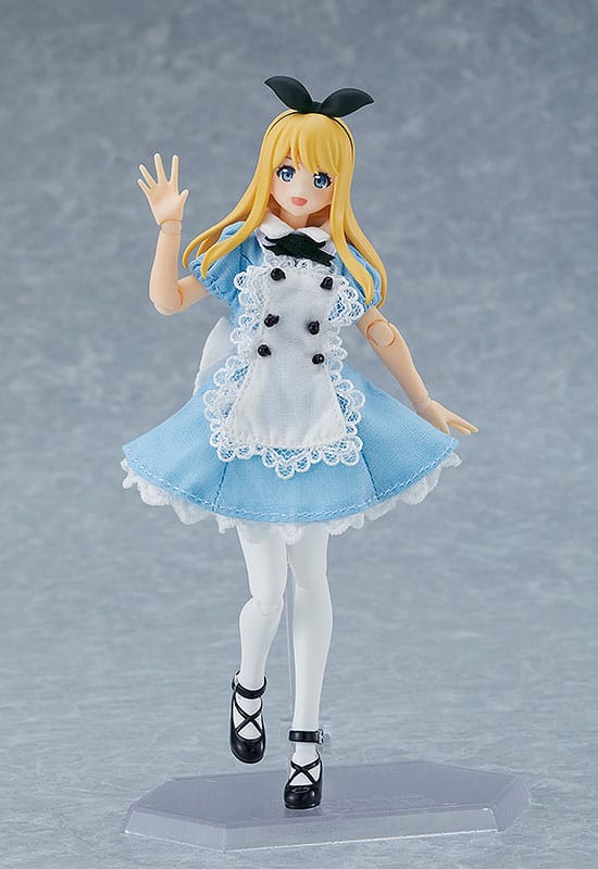 Original Character Figma Actionfigur Female Body (Alice) with Dress and Apron Outfit 13 cm - Versand: 5-7 Tage nach Bestellung