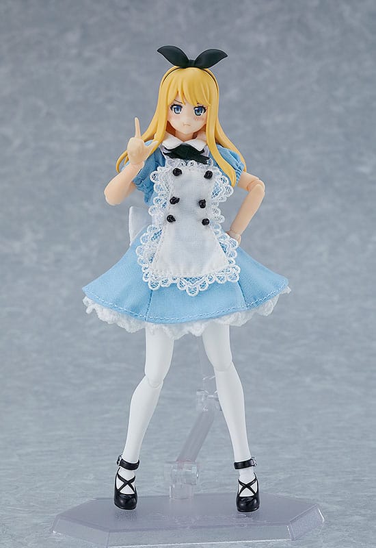 Original Character Figma Actionfigur Female Body (Alice) with Dress and Apron Outfit 13 cm - Versand: 5-7 Tage nach Bestellung