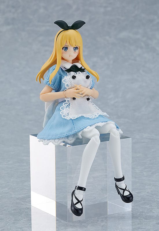 Original Character Figma Actionfigur Female Body (Alice) with Dress and Apron Outfit 13 cm - Versand: 5-7 Tage nach Bestellung