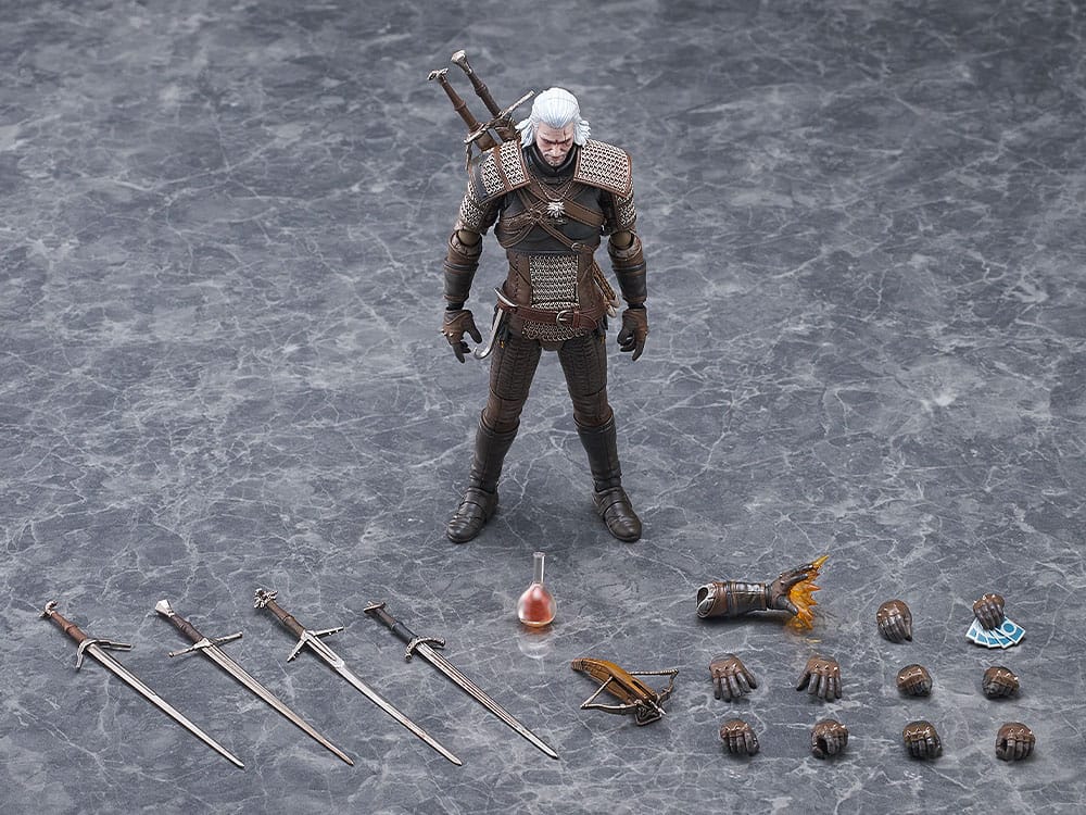The Witcher 3: Wild Hunt Figma Actionfigur Geralt 16 cm - Preorder - ETA: 25.05.2026
