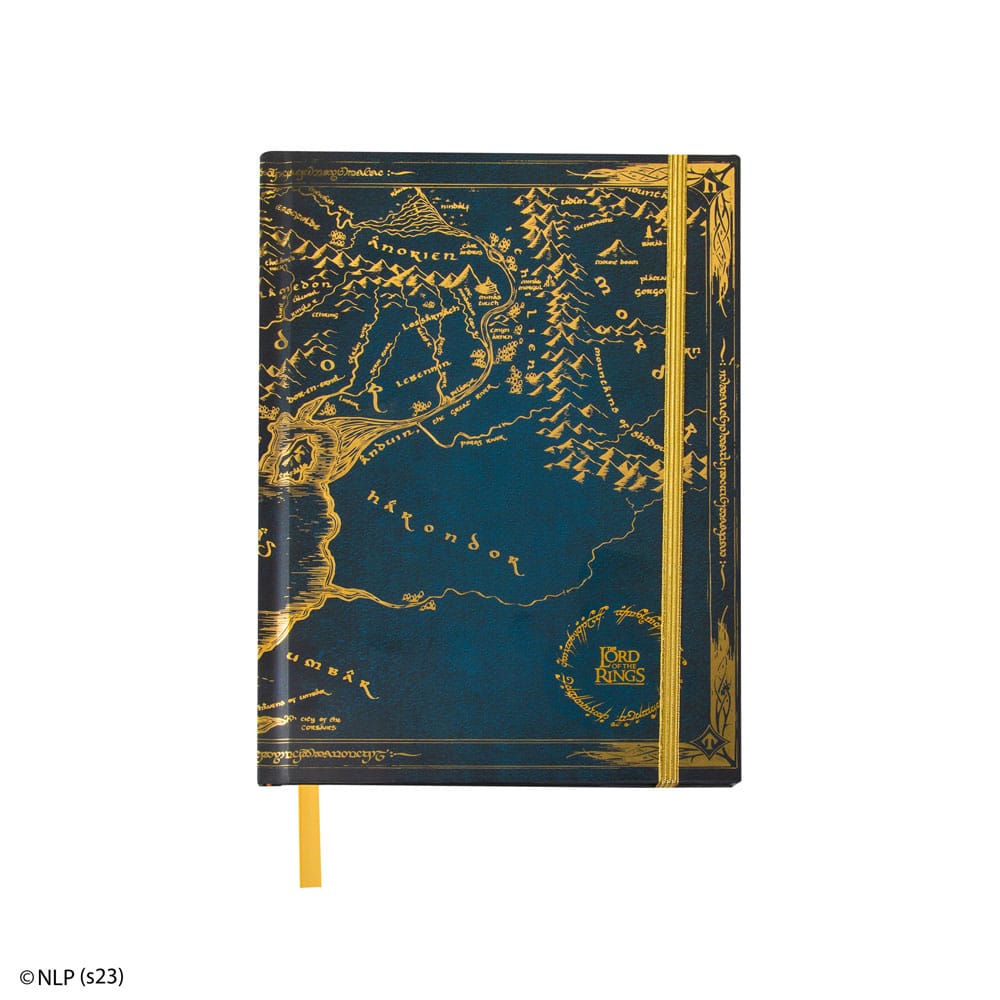 Herr der Ringe Notizbuch Map of Middle Earth - Preorder - ETA: 18.10.2025