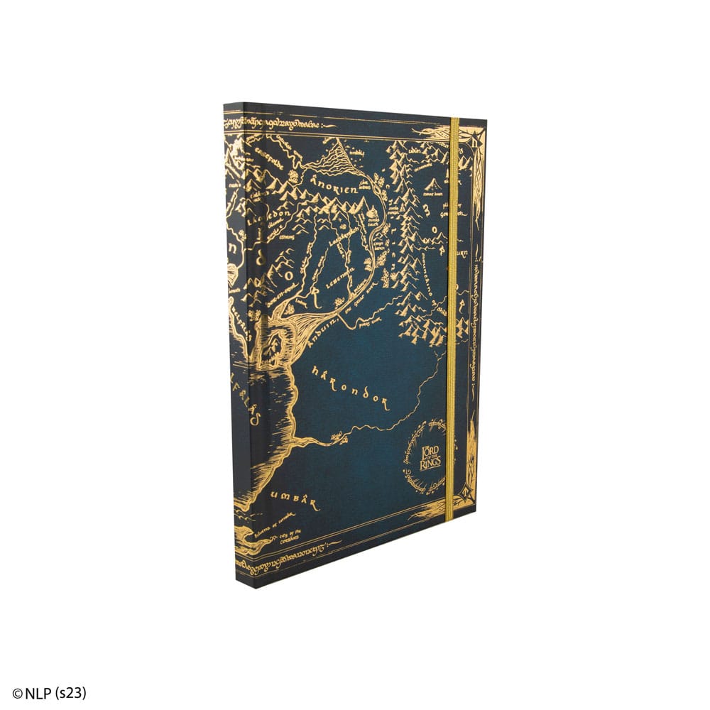 Herr der Ringe Notizbuch Map of Middle Earth - Preorder - ETA: 18.10.2025
