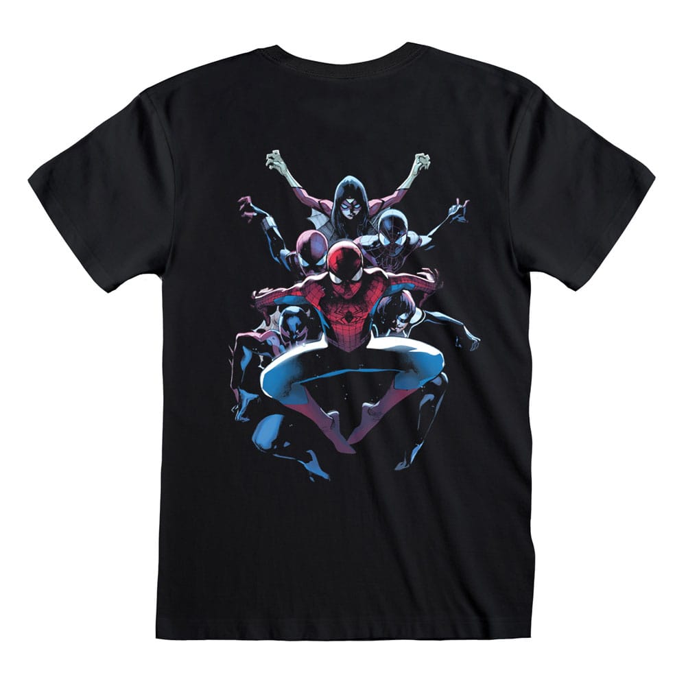 Spider-Man T-Shirt Spiderverse Back Größe M - Versand: 5-7 Tage nach Bestellung