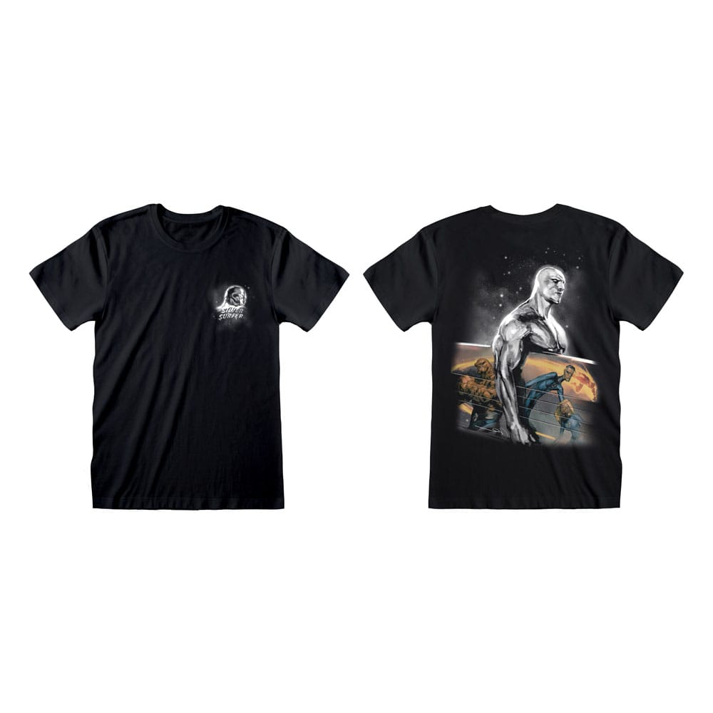 Fantastic 4 T-Shirt Silver Surfer Größe L - Versand: 7 Tage nach Bestellung