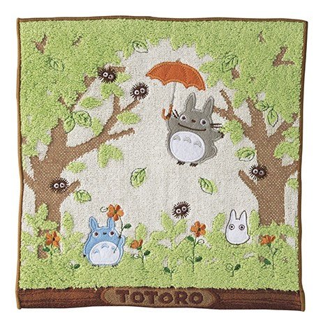 Mein Nachbar Totoro Mini-Handtuch Shade of the Tree 25 x 25 cm - Preorder - ETA: 29.07.2026