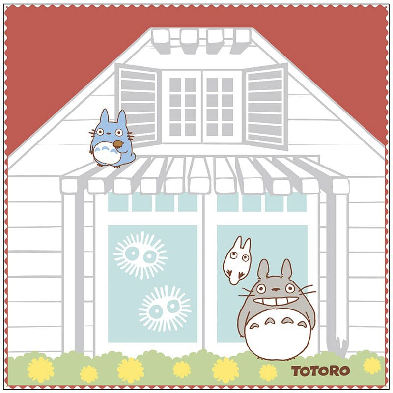 Studio Ghibli Mini-Handtuch Mein Nachbar Totoro Satsuki & Mei's House 25 x 25 cm - Preorder - ETA: 09.10.2026