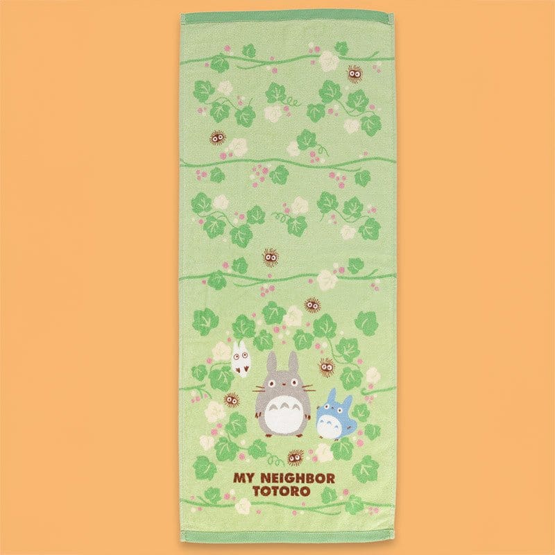 Mein Nachbar Totoro Natsu Handtuch Totoro Green Leaf 34 x 80 cm - Preorder - ETA: 24.12.2026