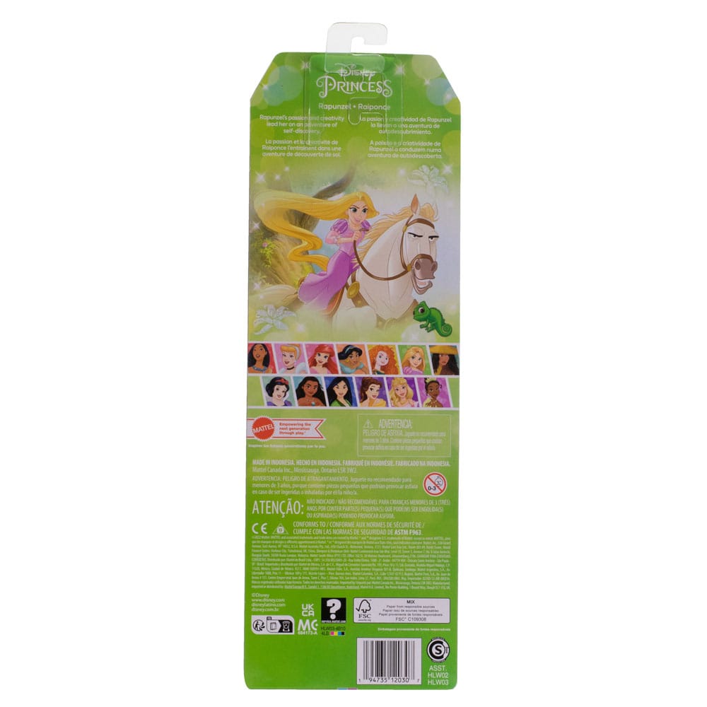 Disney Prinzessin Puppe Rapunzel 29 cm - Versand: 5-7 Tage nach Bestellung