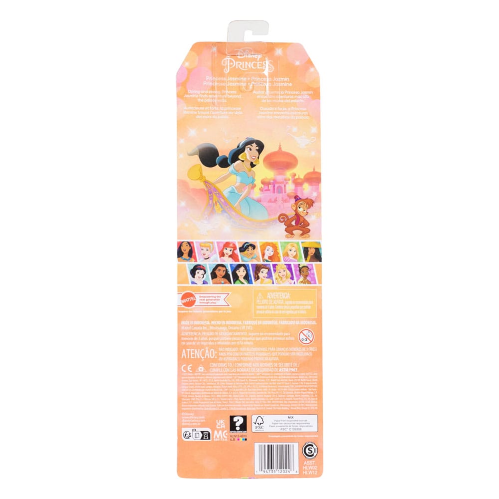 Disney Prinzessin Puppe Jasmin 29 cm - Versand: 5-7 Tage nach Bestellung