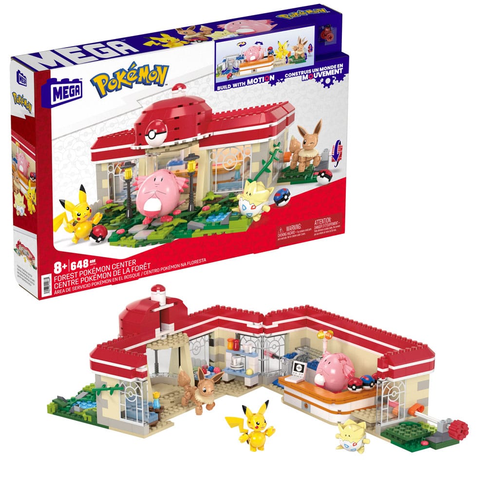 Pokémon Mega Construx Bauset Waldspaß Pokémon-Center - sofort verfügbar