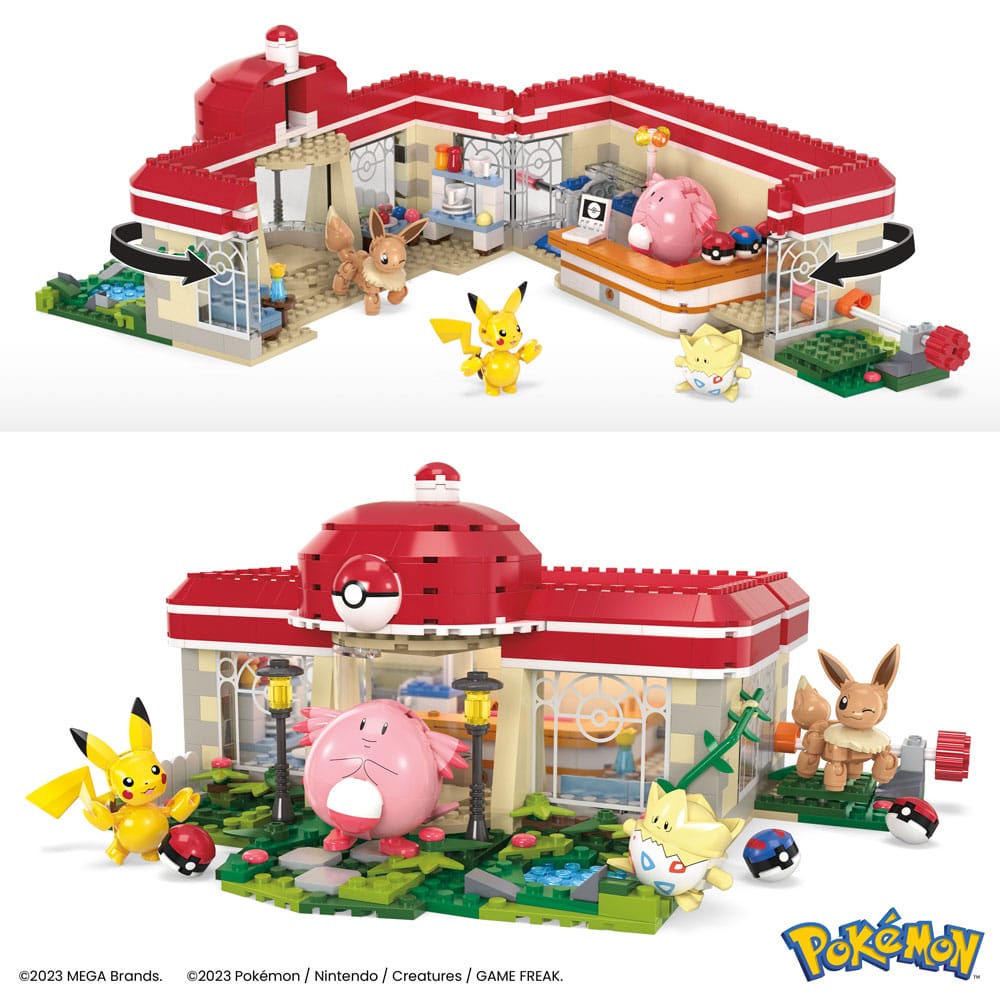 Pokémon Mega Construx Bauset Waldspaß Pokémon-Center - sofort verfügbar