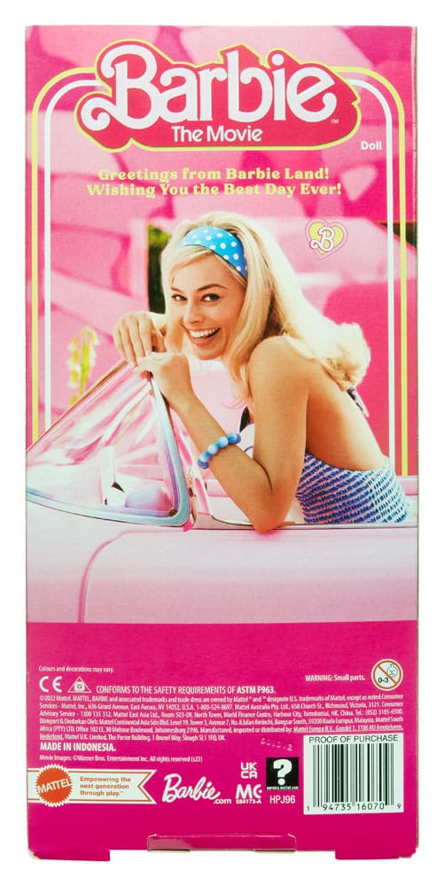 Barbie The Movie Puppe Barbie in Pink Gingham Dress - Preorder - ETA: 27.12.2025