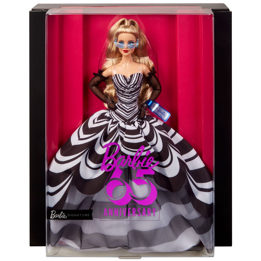 Barbie Signature Puppe 65th Anniversary Blonde - Versand: 5-7 Tage nach Bestellung
