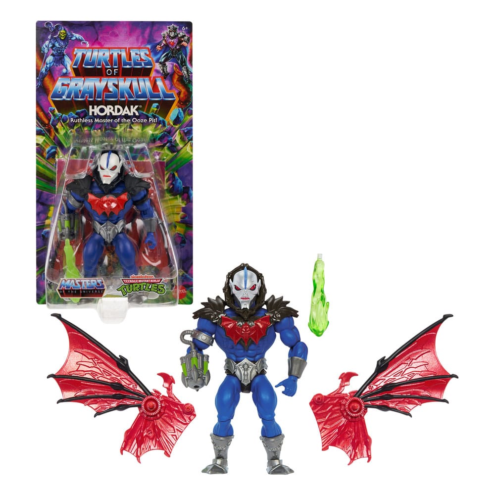 MOTU x TMNT: Turtles of Grayskull Actionfigur Hordak 14 cm - Versand: 5-7 Tage nach Bestellung