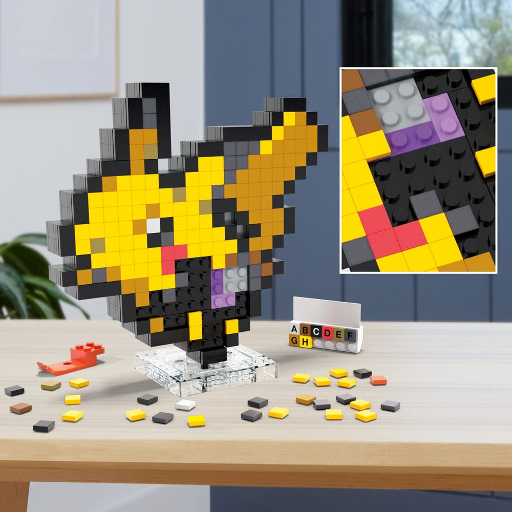 Pokémon MEGA Bauset Pikachu Pixel Art - Versand: 5-7 Tage nach Bestellung