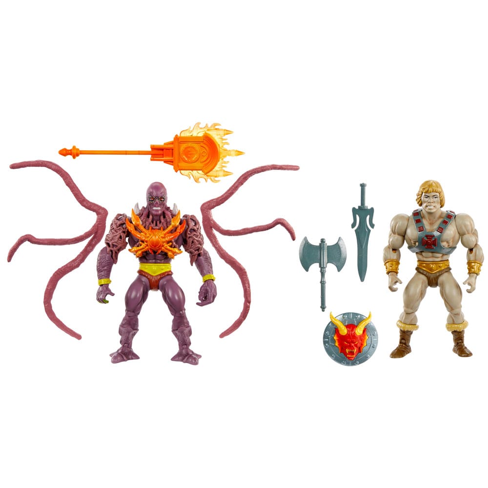 Masters of the Universe x Stranger Things Origins Actionfiguren 2er-Pack He-Man & Vecna 14 cm - Versand: 5-7 Tage nach Bestellung
