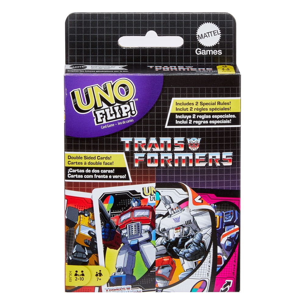 Transformers UNO Flip! Kartenspiel - Preorder - ETA: 27.12.2025