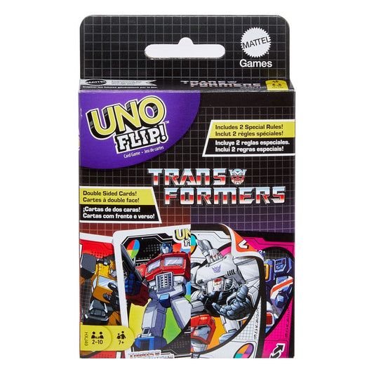 Transformers UNO Flip! Kartenspiel - Preorder - ETA: 27.12.2025