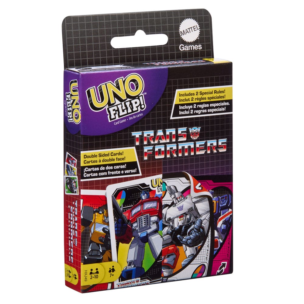 Transformers UNO Flip! Kartenspiel - Preorder - ETA: 27.12.2025