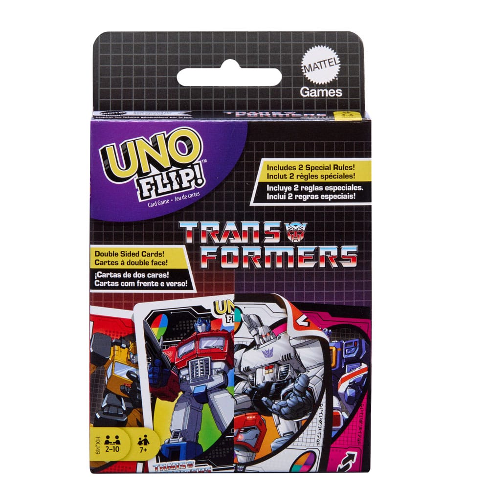 Transformers UNO Flip! Kartenspiel - Preorder - ETA: 27.12.2025