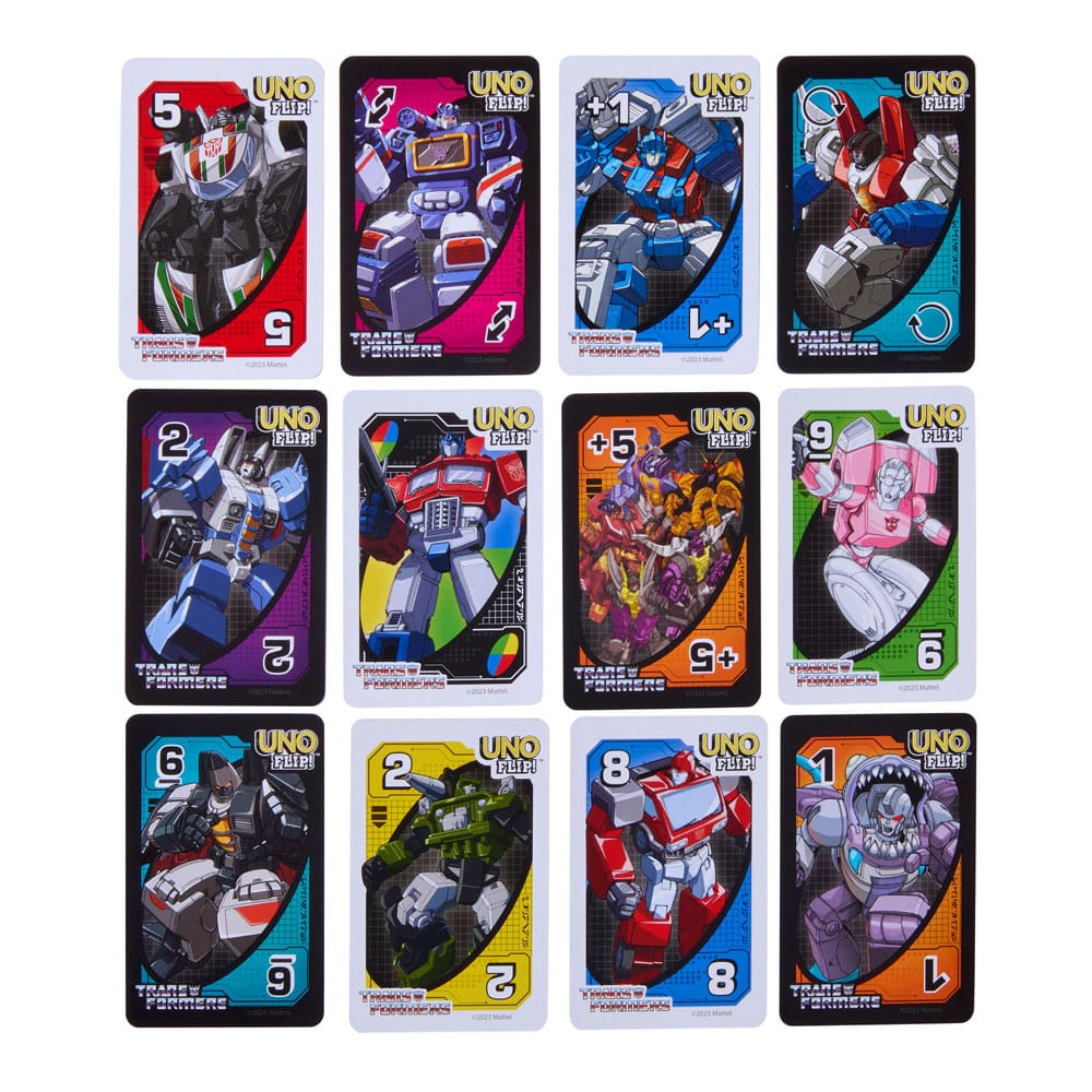 Transformers UNO Flip! Kartenspiel - Preorder - ETA: 27.12.2025