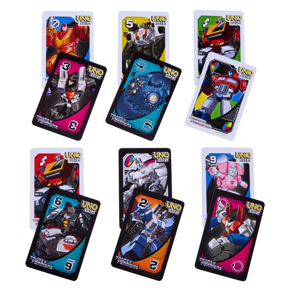 Transformers UNO Flip! Kartenspiel - Preorder - ETA: 27.12.2025