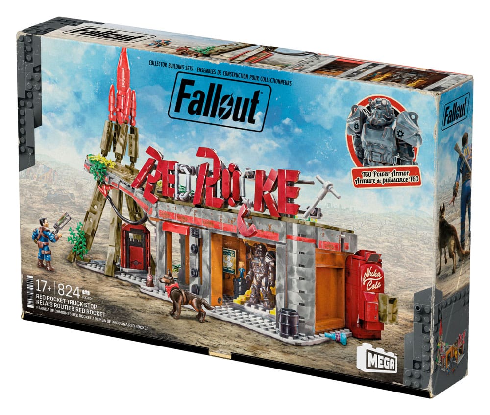 Fallout MEGA Bauset Red Rocket Truck Stop - Versand: 5-7 Tage nach Bestellung