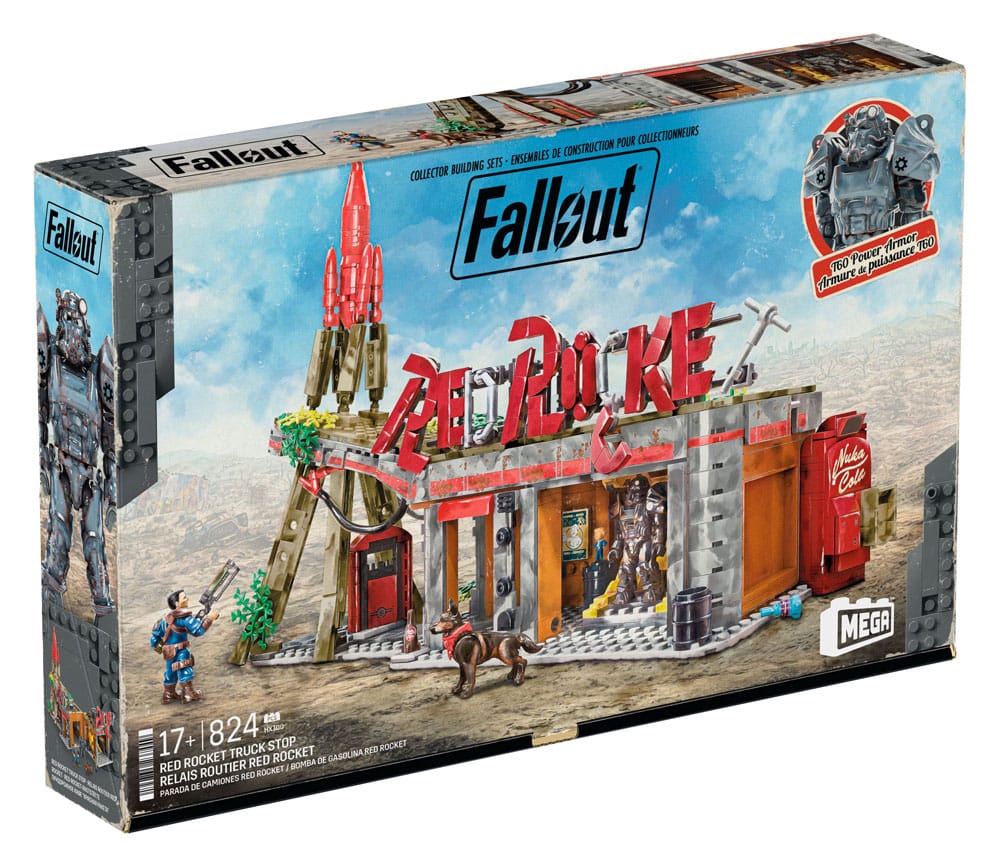 Fallout MEGA Bauset Red Rocket Truck Stop - Versand: 5-7 Tage nach Bestellung