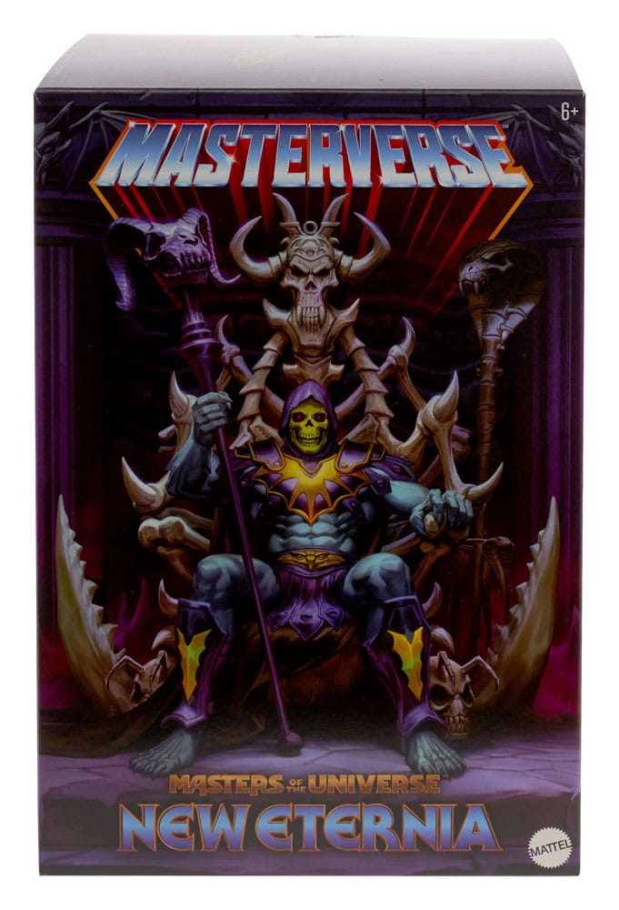 Masters of the Universe: New Eternia Masterverse Actionfigur Skeletor & Throne 18 cm - Versand: 5-7 Tage nach Bestellung