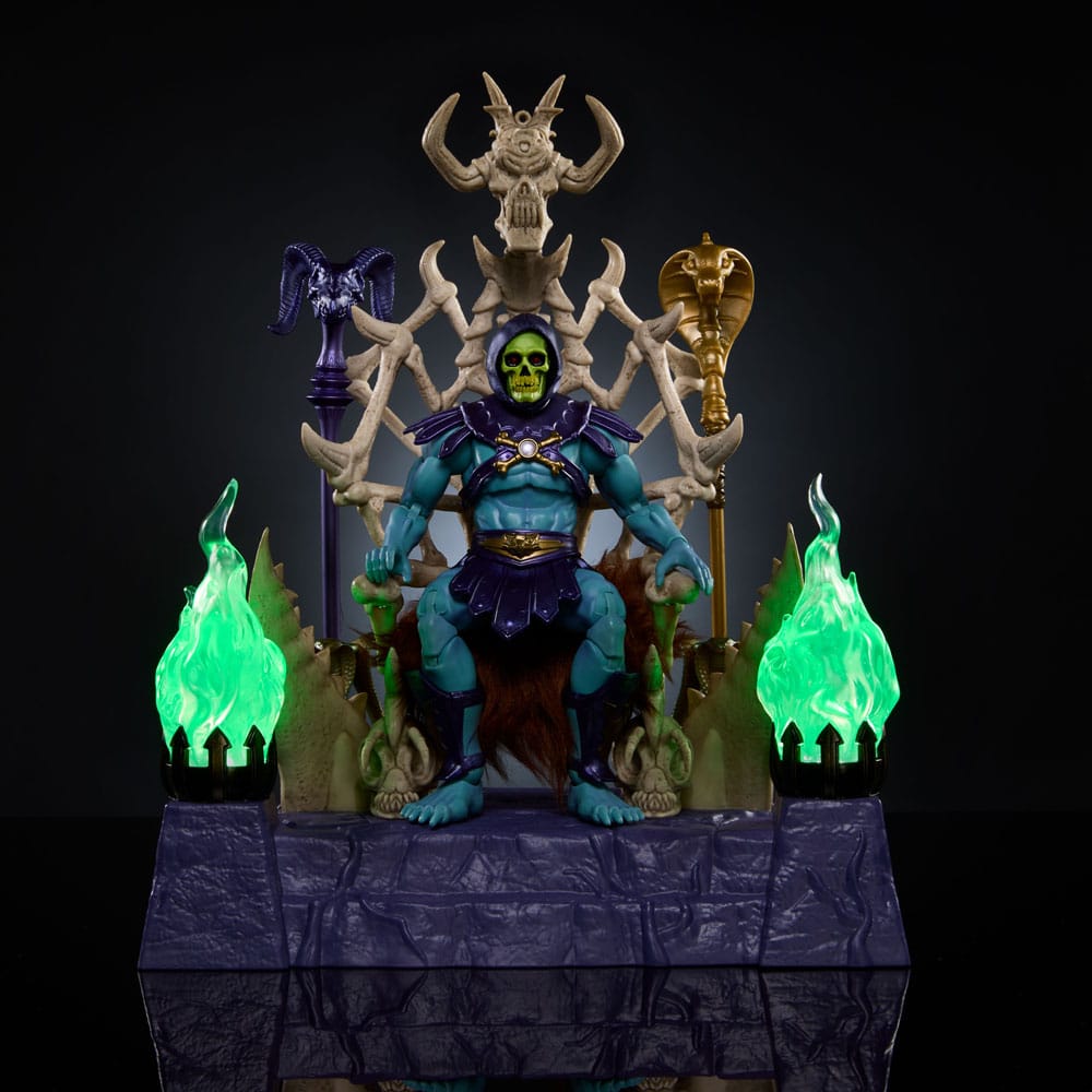 Masters of the Universe: New Eternia Masterverse Actionfigur Skeletor & Throne 18 cm - Versand: 5-7 Tage nach Bestellung