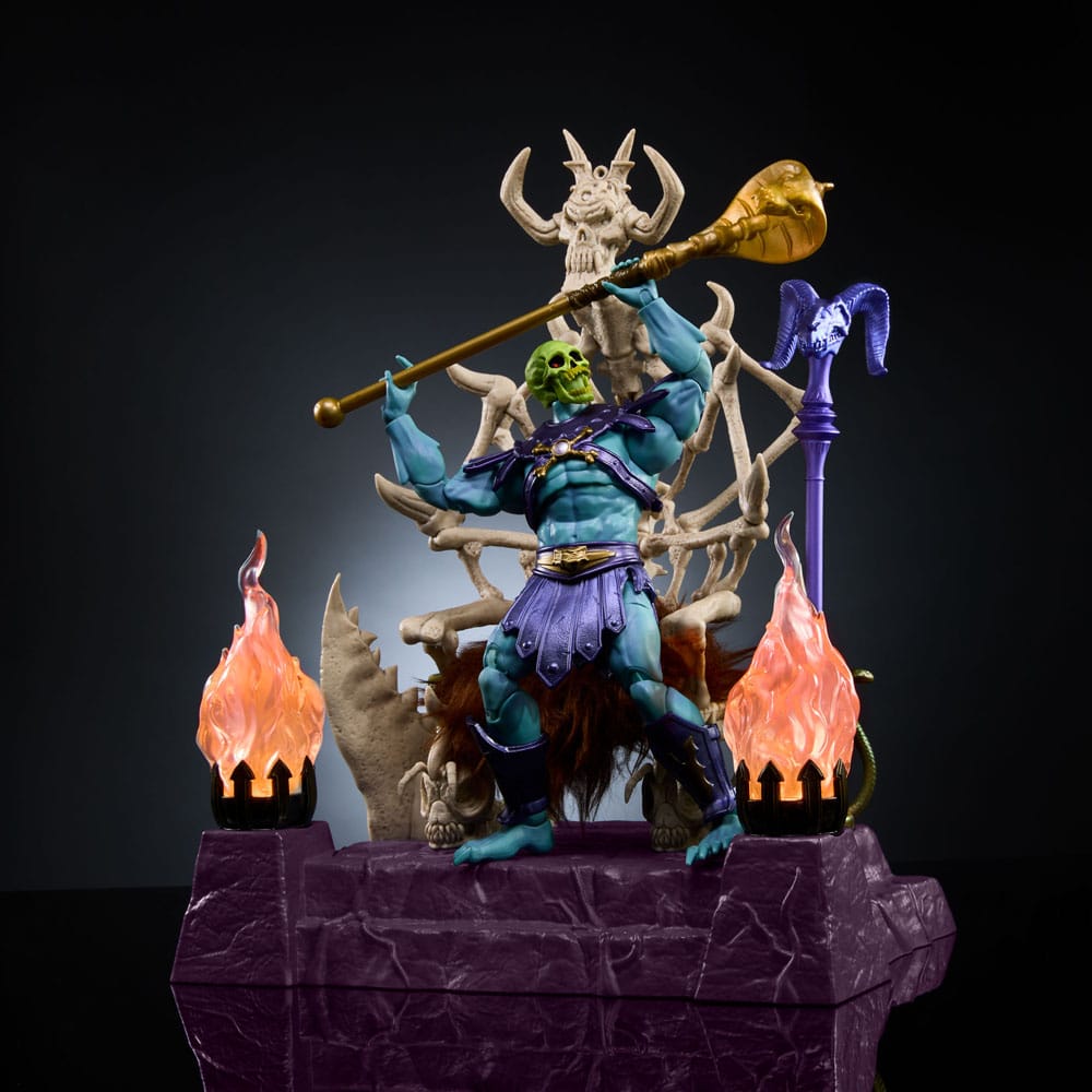 Masters of the Universe: New Eternia Masterverse Actionfigur Skeletor & Throne 18 cm - Versand: 5-7 Tage nach Bestellung