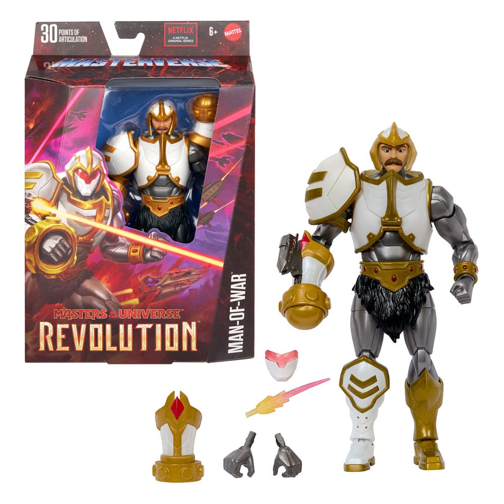 Masters of the Universe: New Eternia Masterverse Actionfigur Man O' War Duncan 18 cm - Versand: 5-7 Tage nach Bestellung