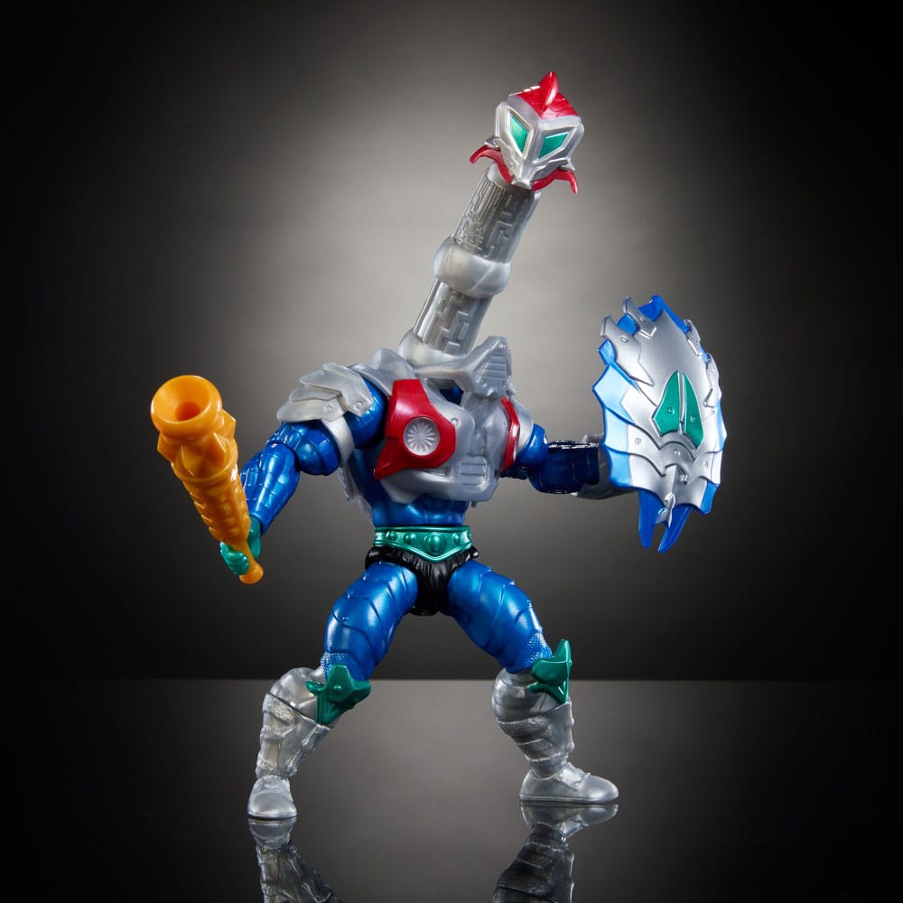 MOTU x TMNT: Turtles of Grayskull Actionfigur Mekaneck 14 cm - Versand: 5-7 Tage nach Bestellung