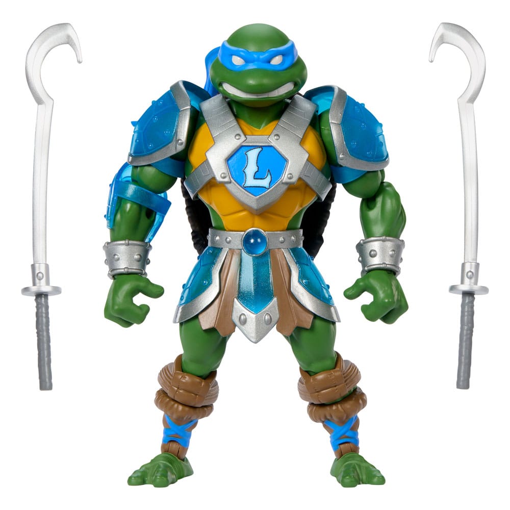MOTU x TMNT: Turtles of Grayskull Actionfigur Leonardo 14 cm - Versand: 5-7 Tage nach Bestellung