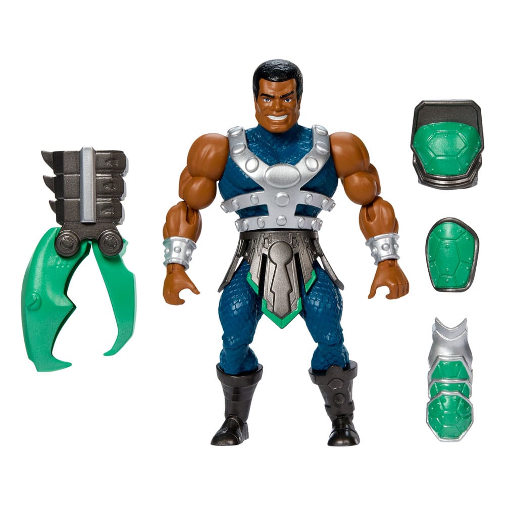 MOTU x TMNT: Turtles of Grayskull Actionfigur Clamp Champ 14 cm - Versand: 5-7 Tage nach Bestellung