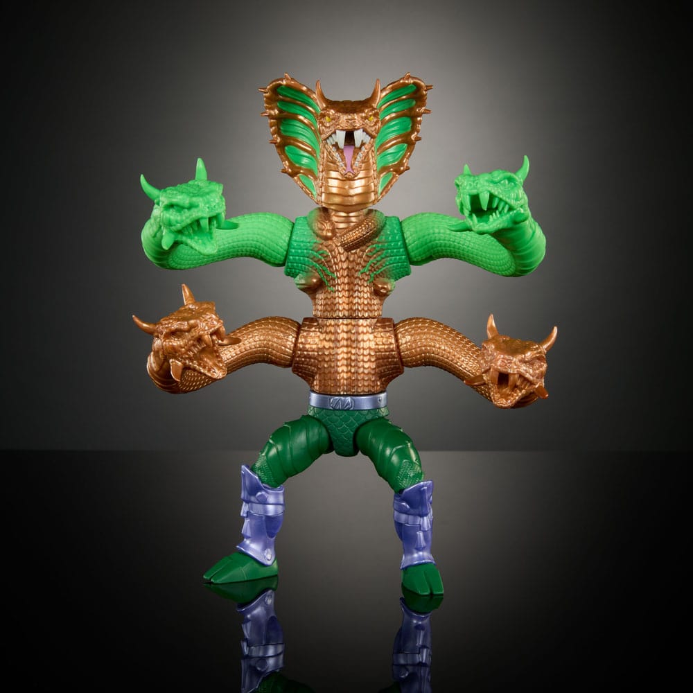MOTU x TMNT: Turtles of Grayskull Deluxe Actionfigur King Hiss 14 cm - Versand: 5-7 Tage nach Bestellung