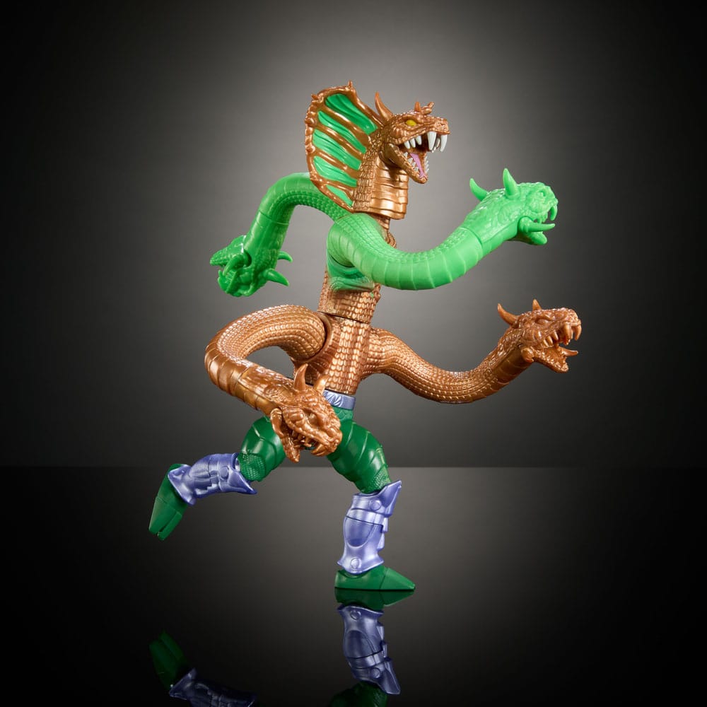 MOTU x TMNT: Turtles of Grayskull Deluxe Actionfigur King Hiss 14 cm - Versand: 5-7 Tage nach Bestellung