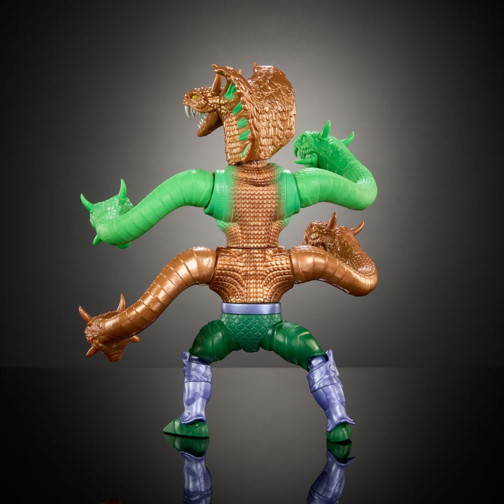 MOTU x TMNT: Turtles of Grayskull Deluxe Actionfigur King Hiss 14 cm - Versand: 5-7 Tage nach Bestellung