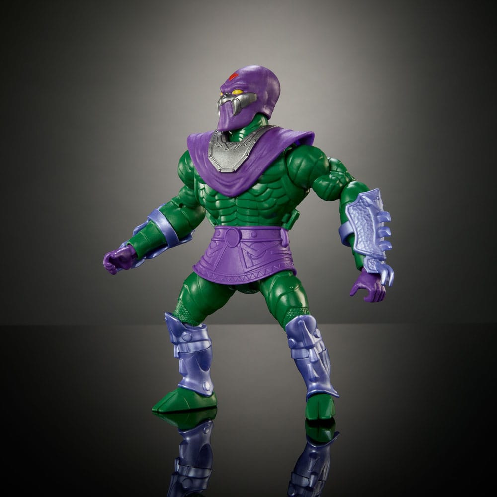 MOTU x TMNT: Turtles of Grayskull Deluxe Actionfigur King Hiss 14 cm - Versand: 5-7 Tage nach Bestellung