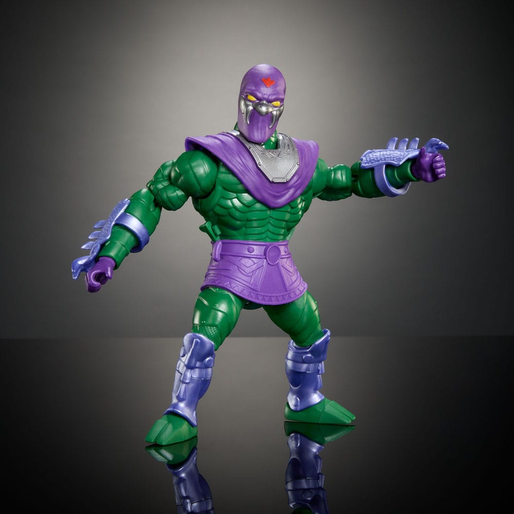 MOTU x TMNT: Turtles of Grayskull Deluxe Actionfigur King Hiss 14 cm - Versand: 5-7 Tage nach Bestellung