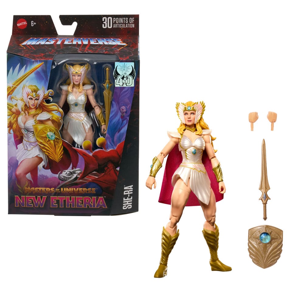 Masters of the Universe New Eternia Actionfigur She-Ra 18 cm - Versand: 5-7 Tage nach Bestellung