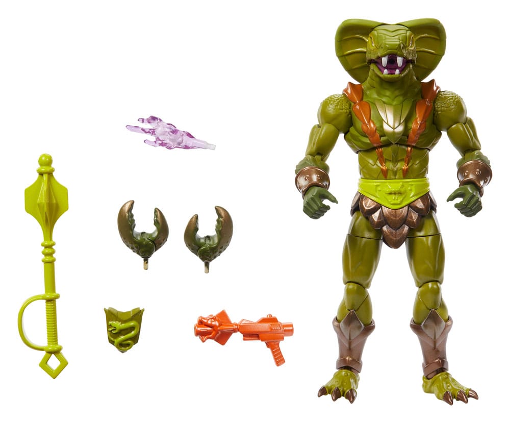 Masters of the Universe New Eternia Actionfigur Kobra Khan 18 cm - Preorder - ETA: 24.10.2025