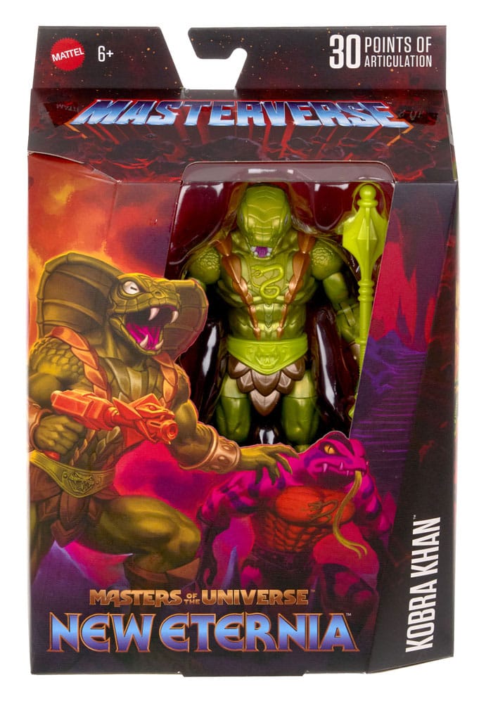 Masters of the Universe New Eternia Actionfigur Kobra Khan 18 cm - Preorder - ETA: 24.10.2025