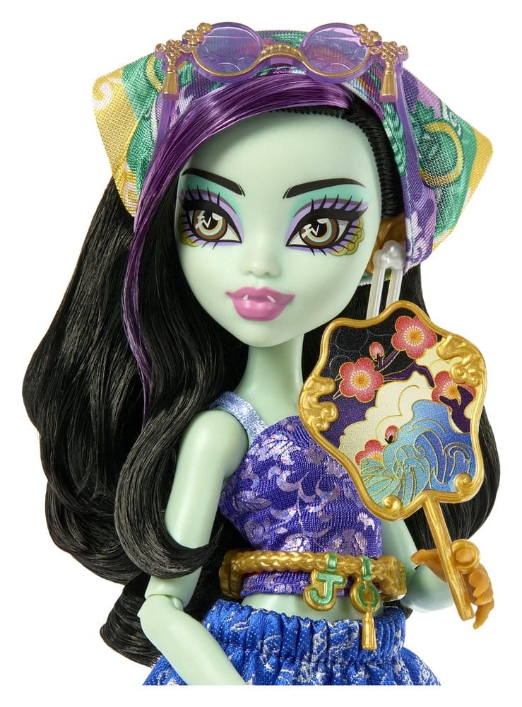 Monster High Skulltimate Secrets Puppe Destination: Gore-geous Oasis - Jinafire Long - Versand: 7 Tage nach Bestellung