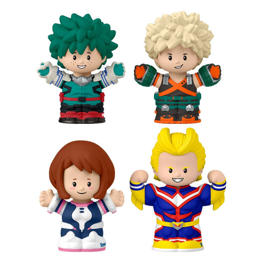 My Hero Academia Little People Collector Minifiguren 4er-Pack 7 cm - Versand: 5-7 Tage nach Bestellung