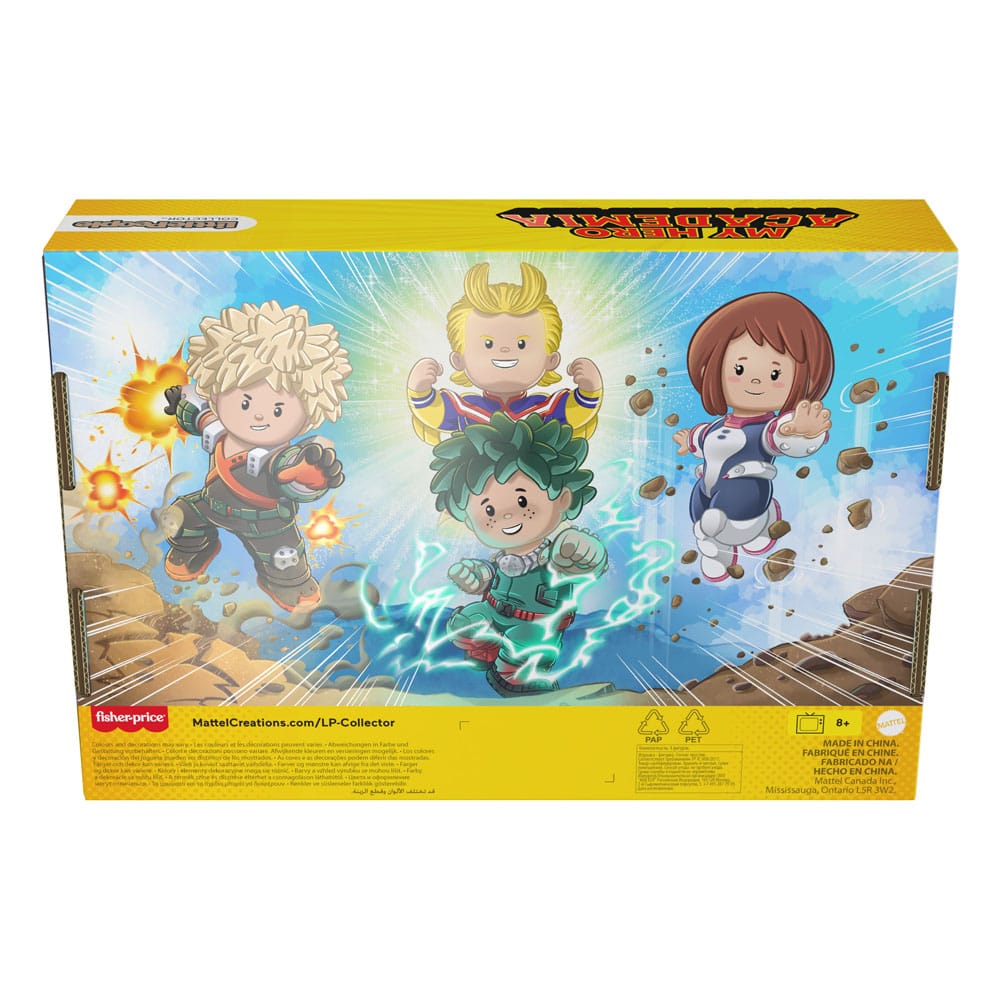 My Hero Academia Little People Collector Minifiguren 4er-Pack 7 cm - Versand: 5-7 Tage nach Bestellung
