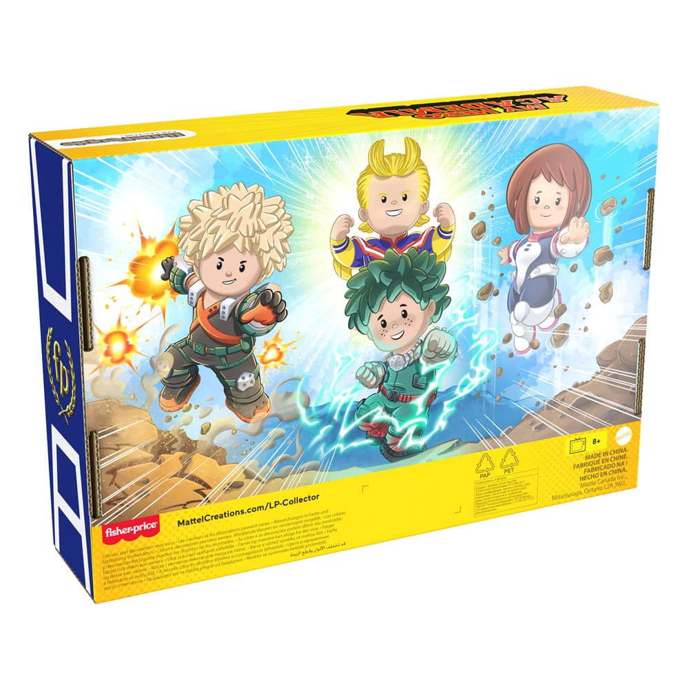 My Hero Academia Little People Collector Minifiguren 4er-Pack 7 cm - Versand: 5-7 Tage nach Bestellung