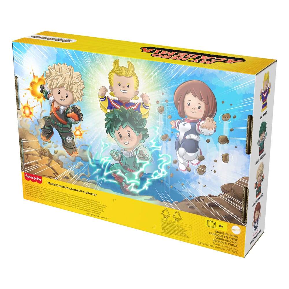 My Hero Academia Little People Collector Minifiguren 4er-Pack 7 cm - Versand: 5-7 Tage nach Bestellung
