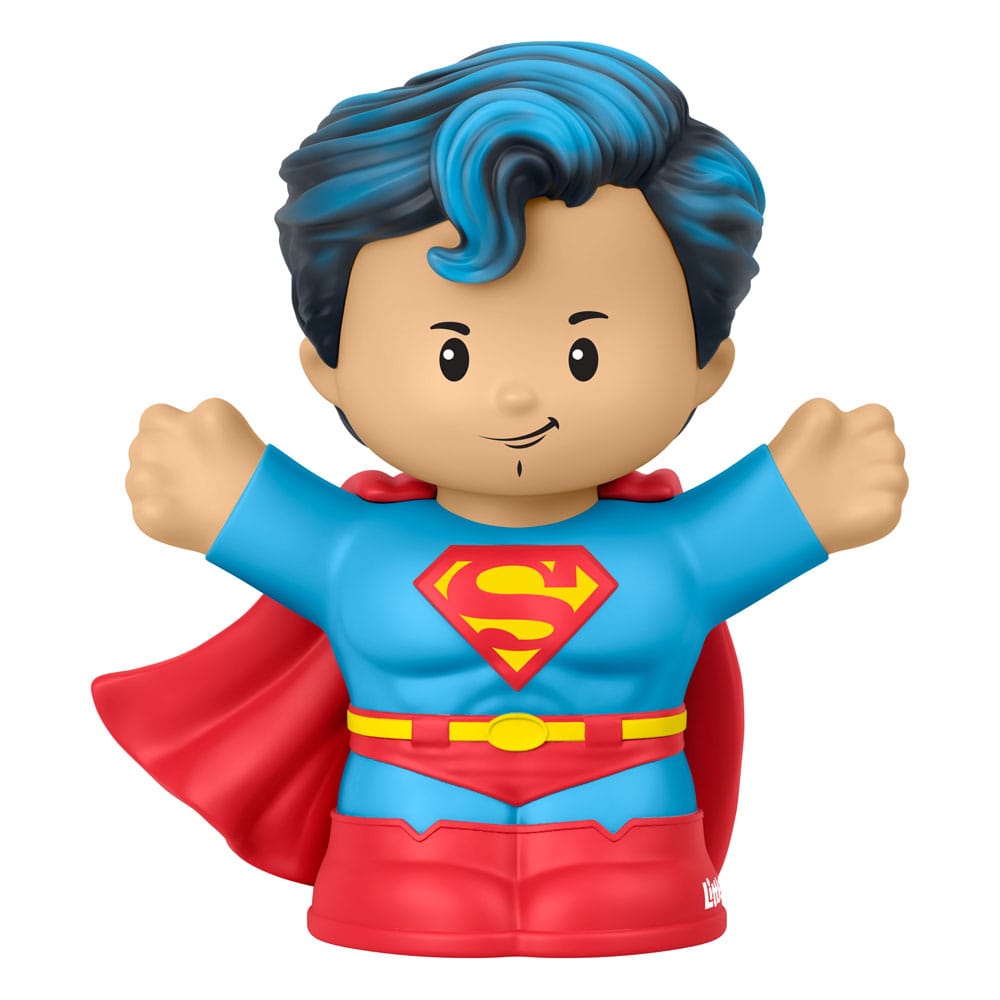 DC Comics Little People Collector Minifiguren 4er-Pack Superman: Through the Ages 7 cm - Versand: 5-7 Tage nach Bestellung